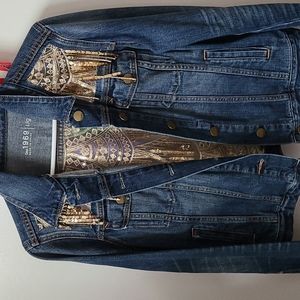 Custom Dragon denim jacket